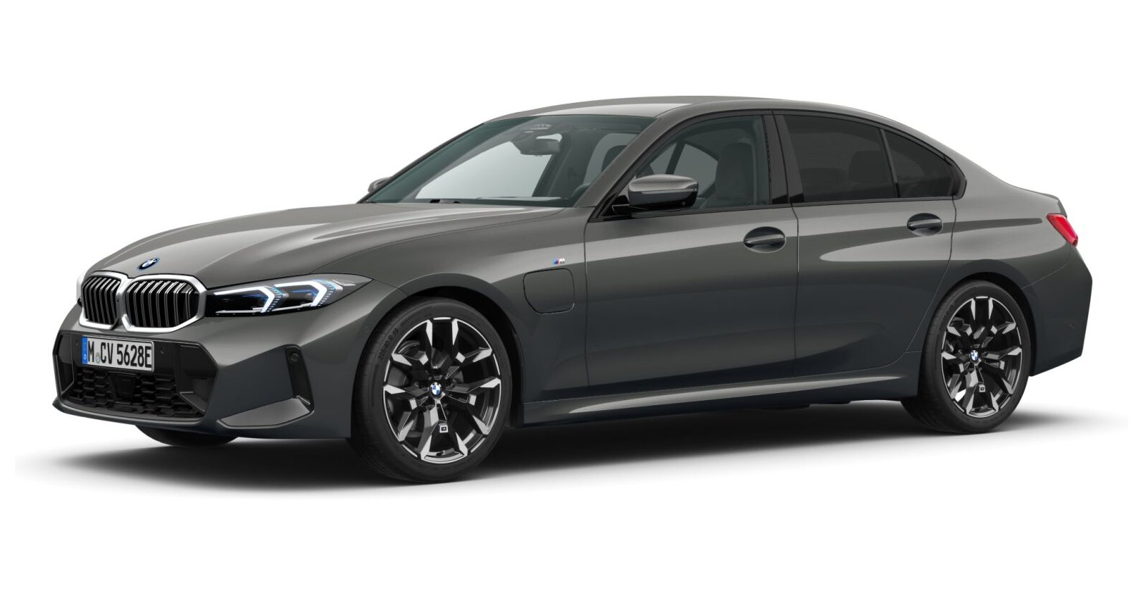 BMW BMW 3er in Grau von vorne BMW BMW 3er in Grau von vorne