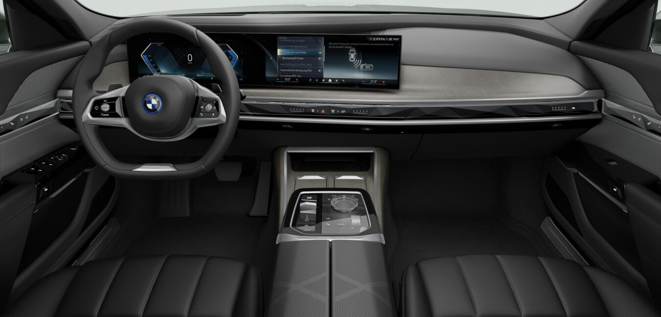 BMW BMW 7er im Innenraum von vorne BMW BMW 7er im Innenraum von vorne