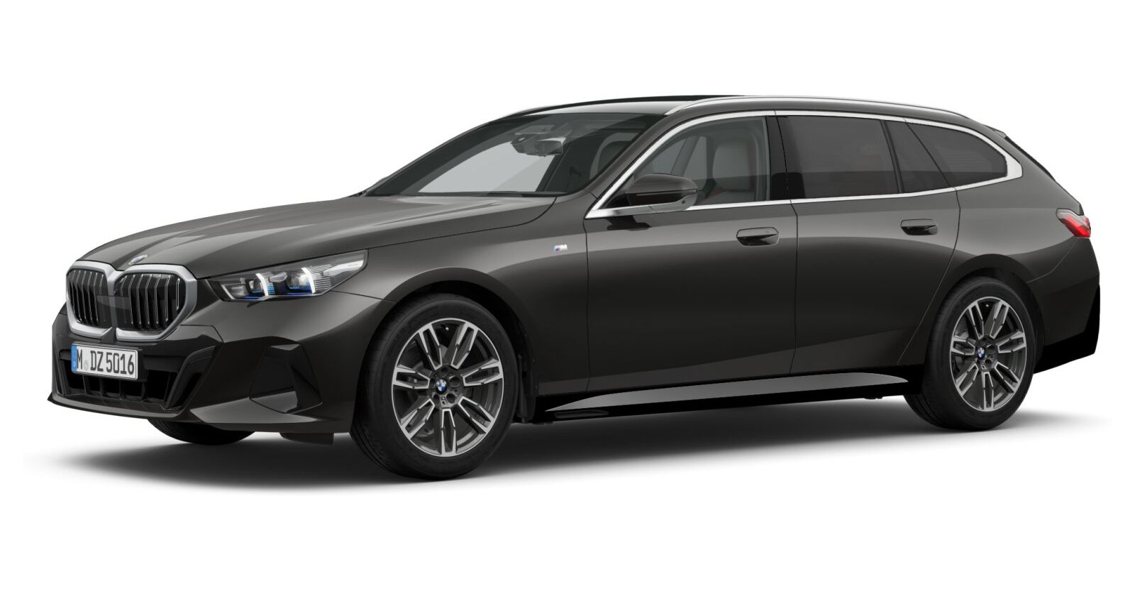 BMW BMW 5er in Grau von vorne