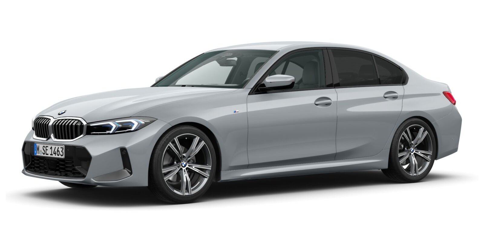 BMW BMW 3er in Grau von vorne