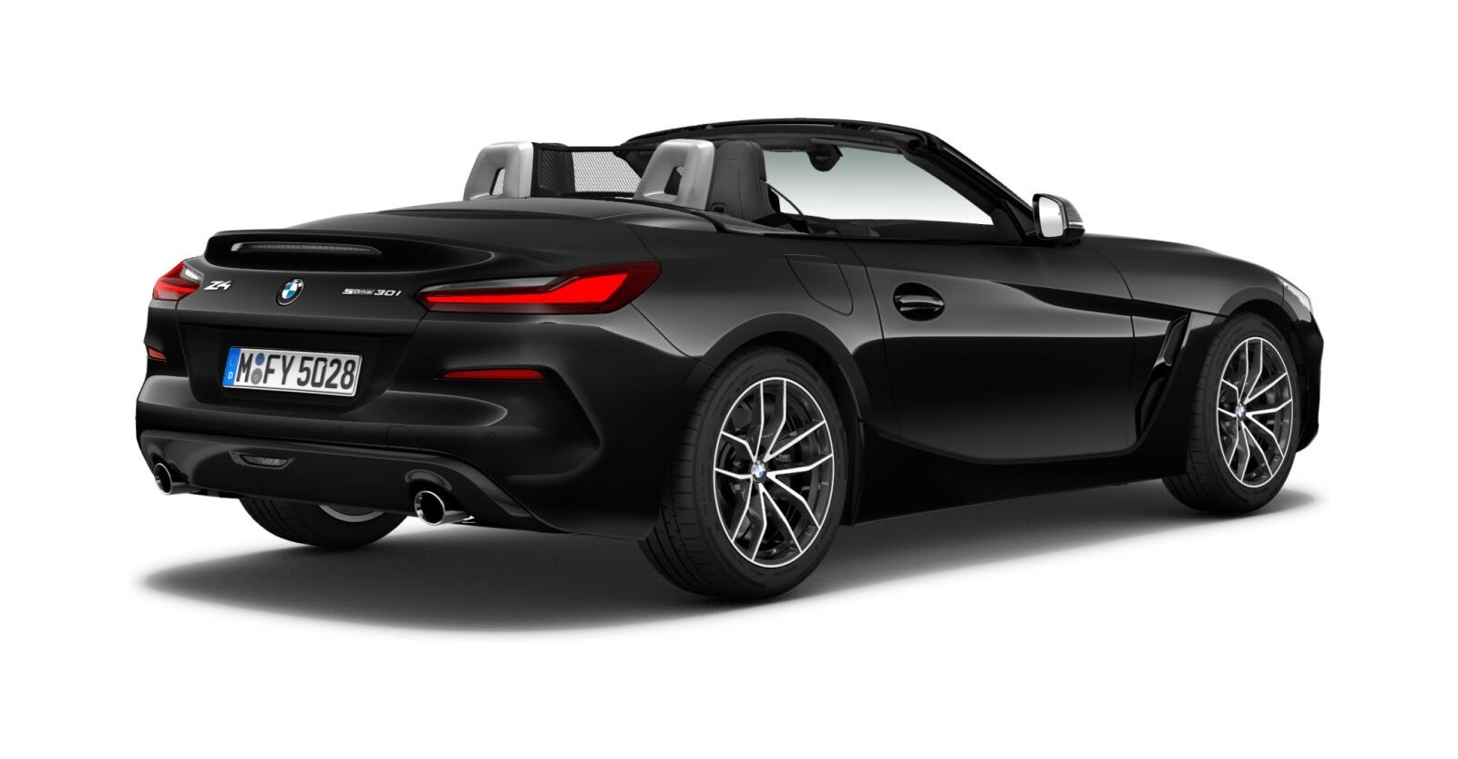 BMW BMW Z in Schwarz von hinten BMW BMW Z in Schwarz von hinten