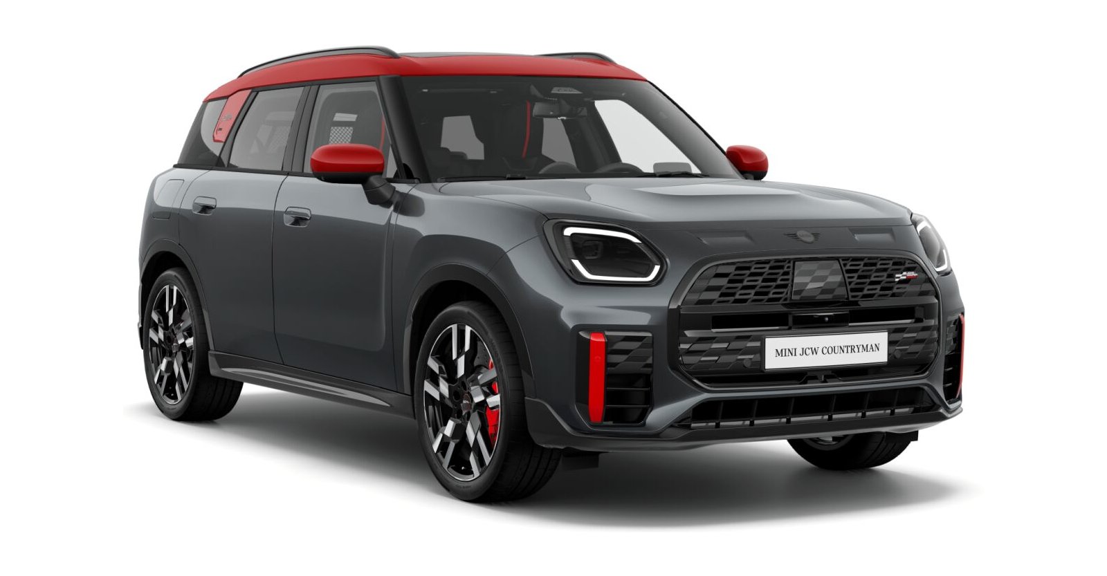MINI MINI Countryman in Grau von vorne MINI MINI Countryman in Grau von vorne
