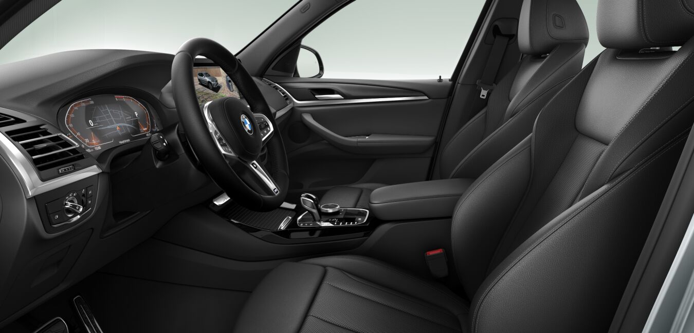BMW BMW X im Innenraum seitlich
