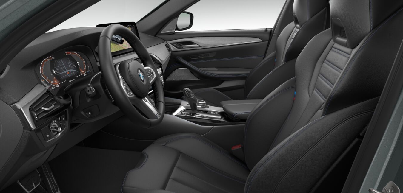 BMW BMW 5er im Innenraum seitlich