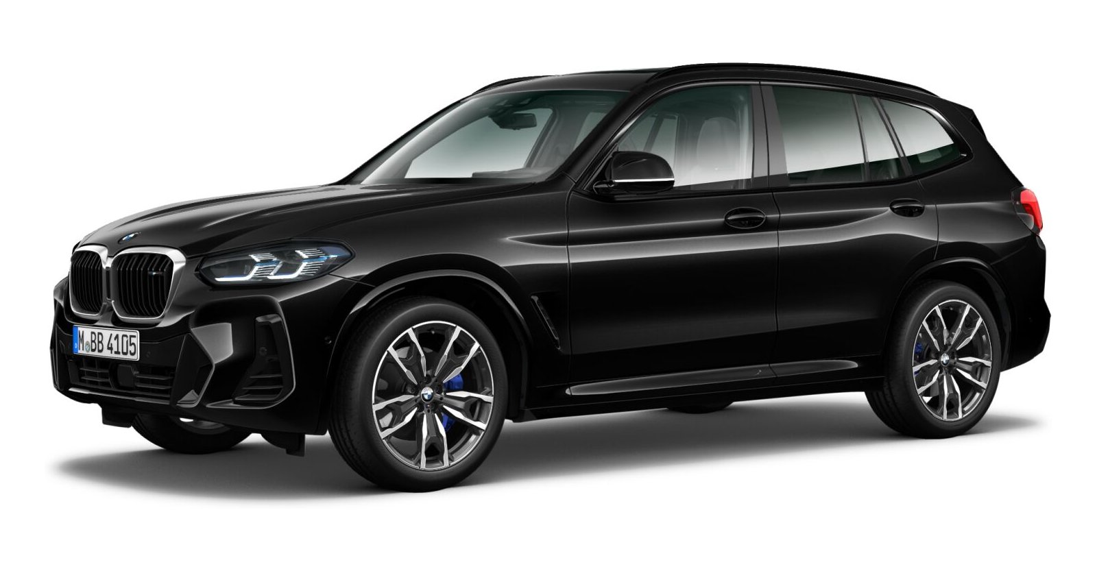 BMW BMW X in Schwarz von vorne BMW BMW X in Schwarz von vorne