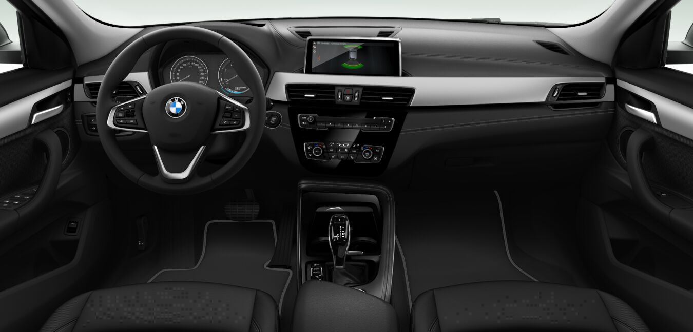 BMW BMW X im Innenraum von vorne