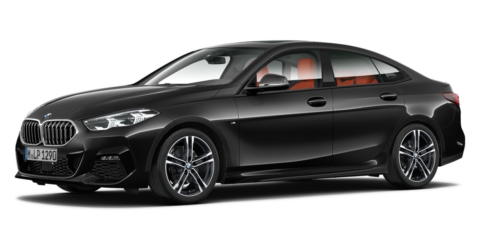 BMW BMW 2er in Schwarz von vorne BMW BMW 2er in Schwarz von vorne
