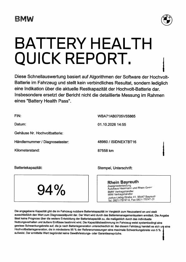 Originalaufnahme des Fahrzeugs