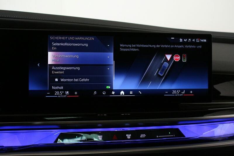 BMW 740d xDrive Limousine im Innenraum