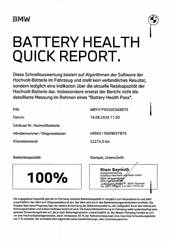Originalaufnahme des Fahrzeugs