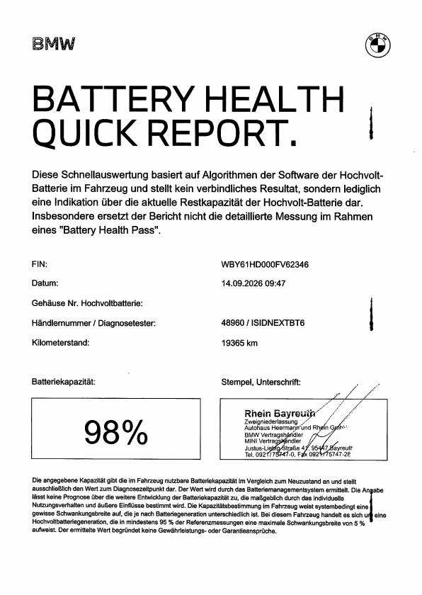 Originalaufnahme des Fahrzeugs