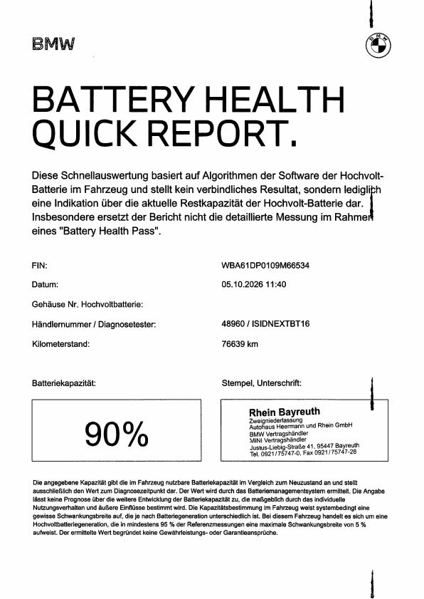 Originalaufnahme des Fahrzeugs