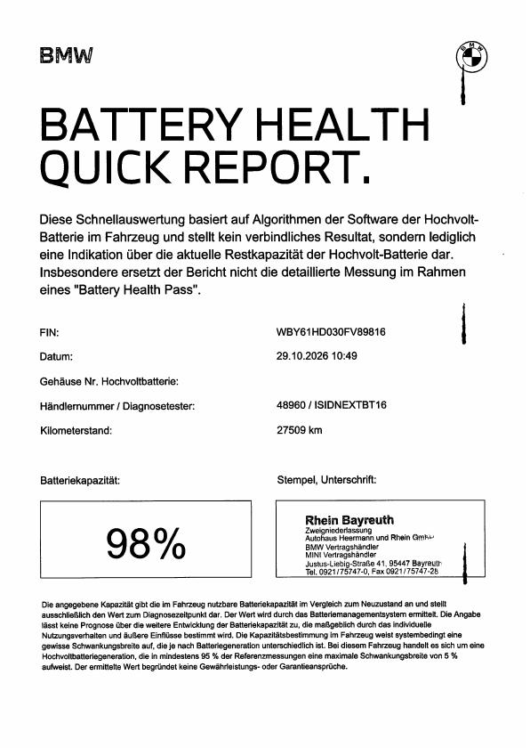 Originalaufnahme des Fahrzeugs