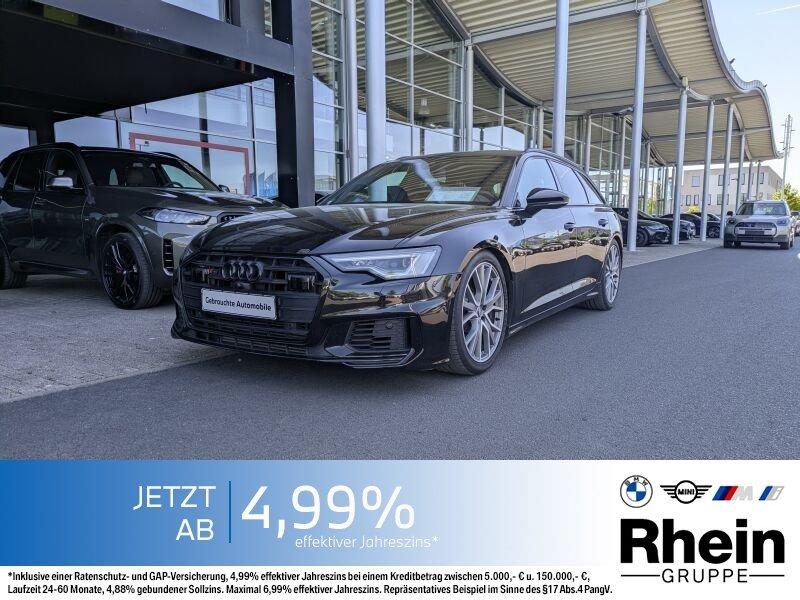 AUDI S6 in Schwarz von vorne