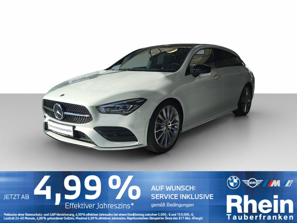 MERCEDES-BENZ CLA 200 in Weiß von vorne