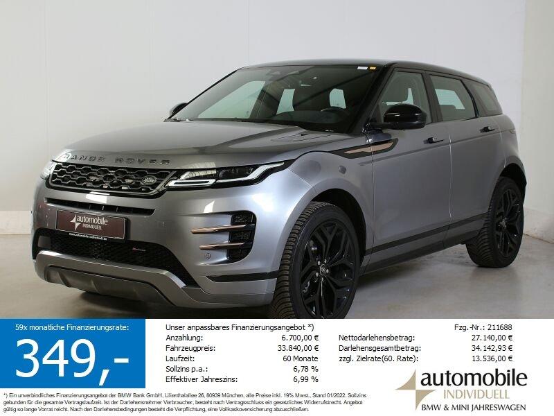 LAND ROVER Range Rover Evoque in Grau von vorne