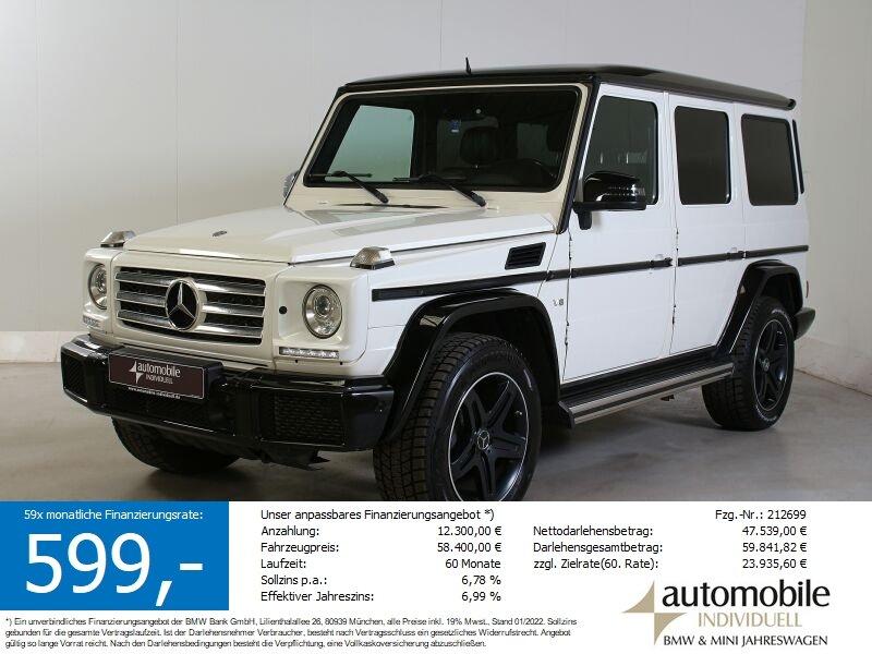 MERCEDES-BENZ G 500 in Weiß von vorne