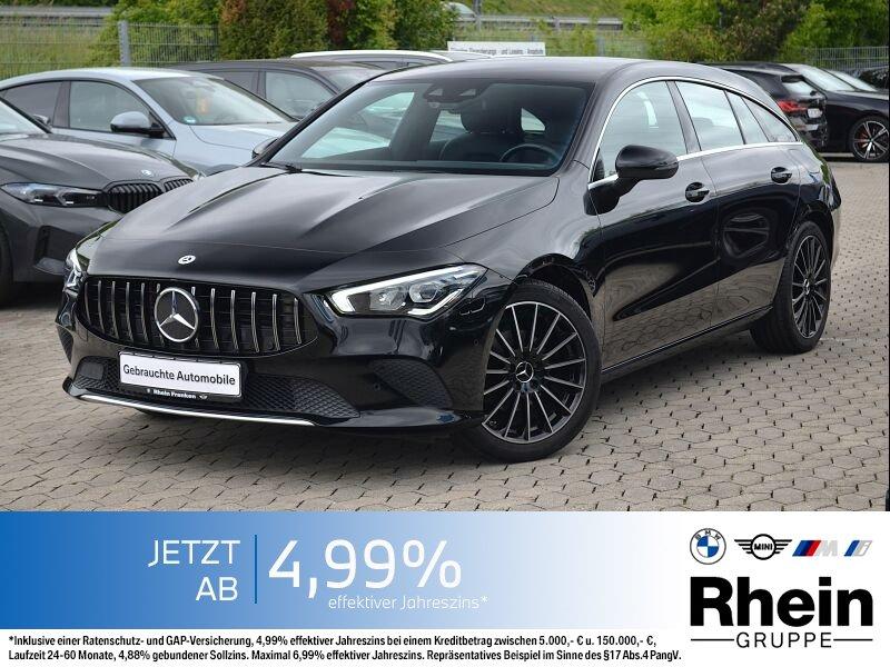 MERCEDES-BENZ CLA 180 Shooting Brake in Schwarz von vorne