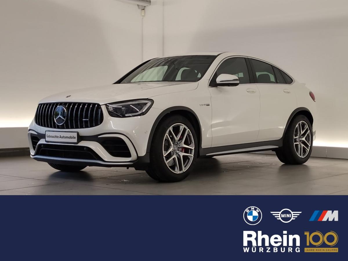 MERCEDES-BENZ GLC 63 AMG in Weiß von vorne