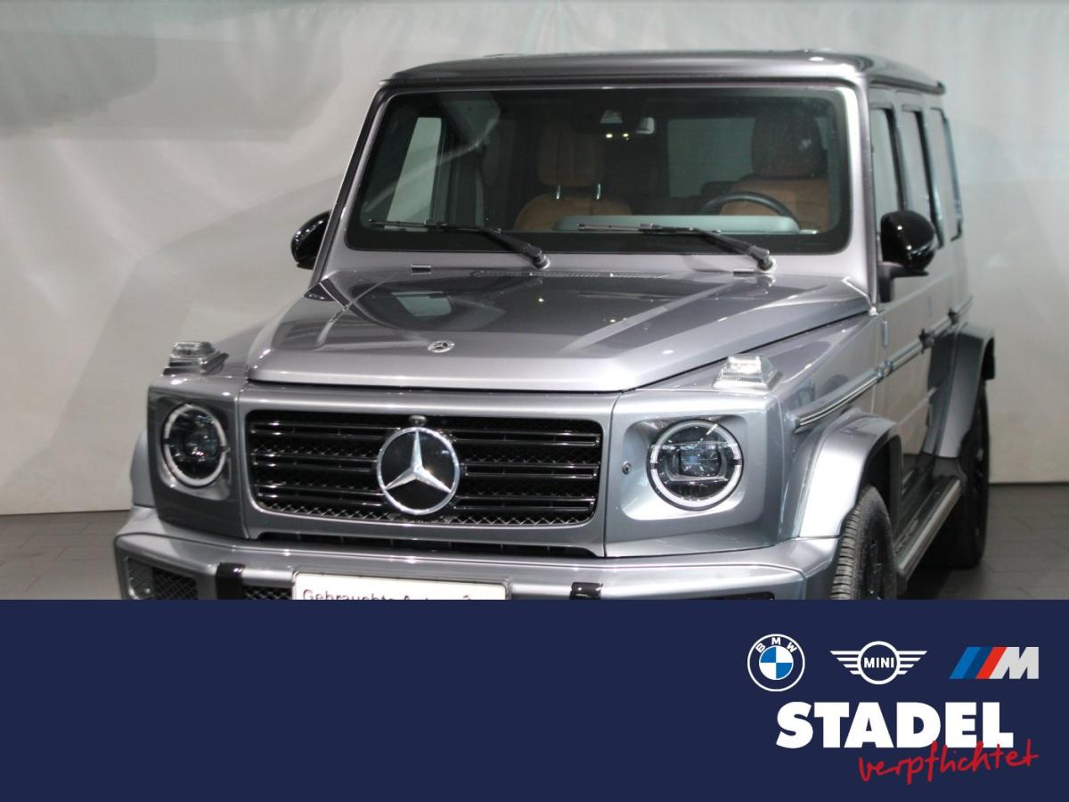 MERCEDES-BENZ G 400 in Grau von vorne MERCEDES-BENZ G 400 in Grau von vorne