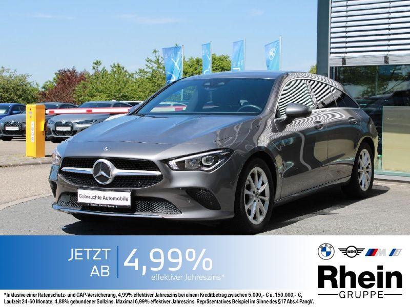 MERCEDES-BENZ CLA 180 Shooting Brake in Grau von vorne
