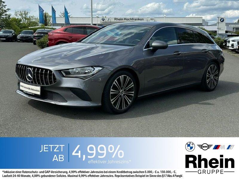 MERCEDES-BENZ CLA 180 Shooting Brake in Grau von vorne