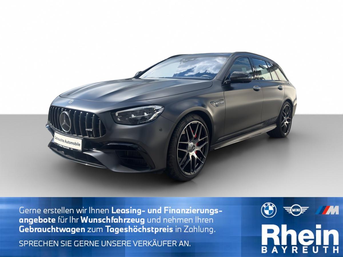 MERCEDES-BENZ E 63 AMG in Grau von vorne