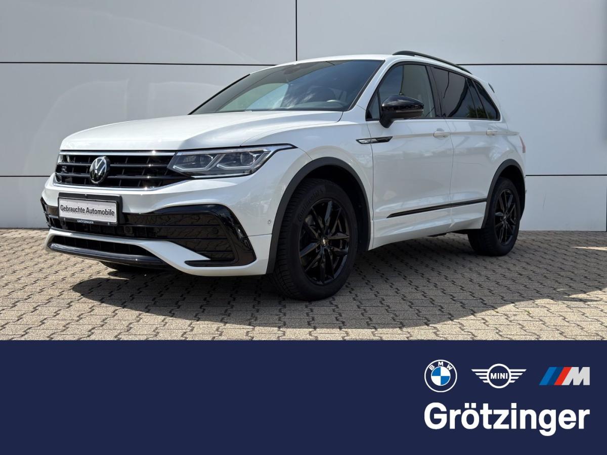 VW Tiguan in Weiß von vorne