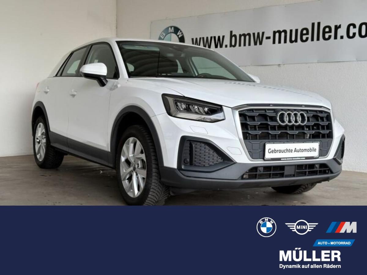 AUDI Q2 in Weiß von vorne