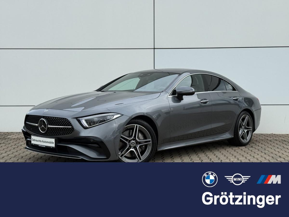 MERCEDES-BENZ CLS 450 in Grau von vorne MERCEDES-BENZ CLS 450 in Grau von vorne