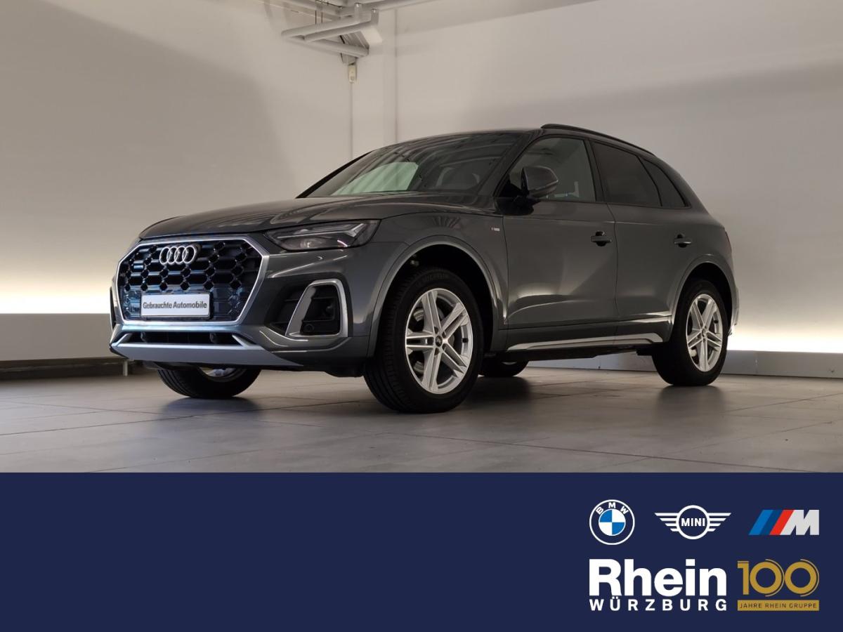 AUDI Q5 in Grau von vorne AUDI Q5 in Grau von vorne
