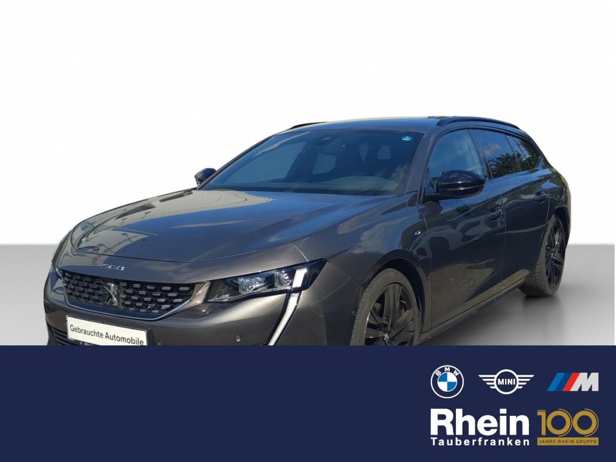 PEUGEOT 508 in Schwarz von vorne