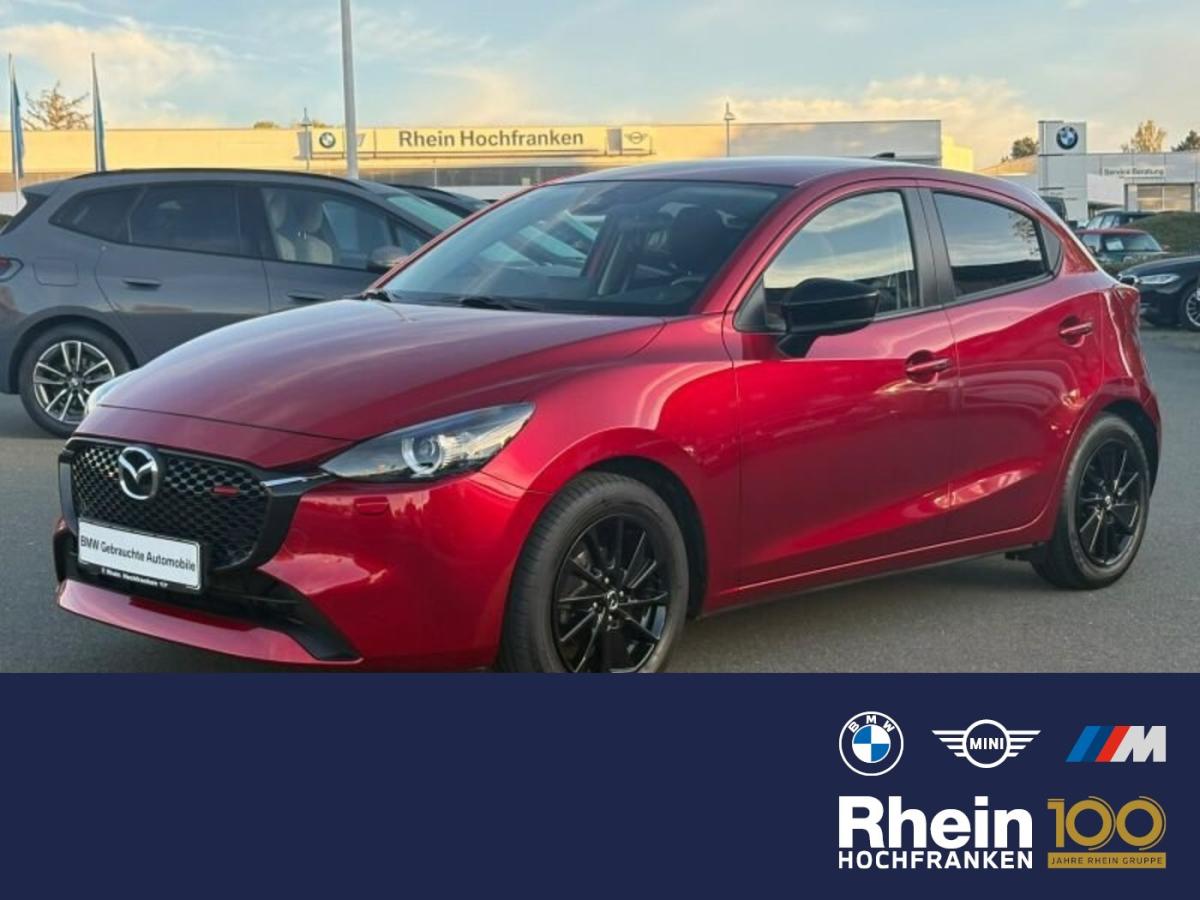 MAZDA 2 in Rot von vorne