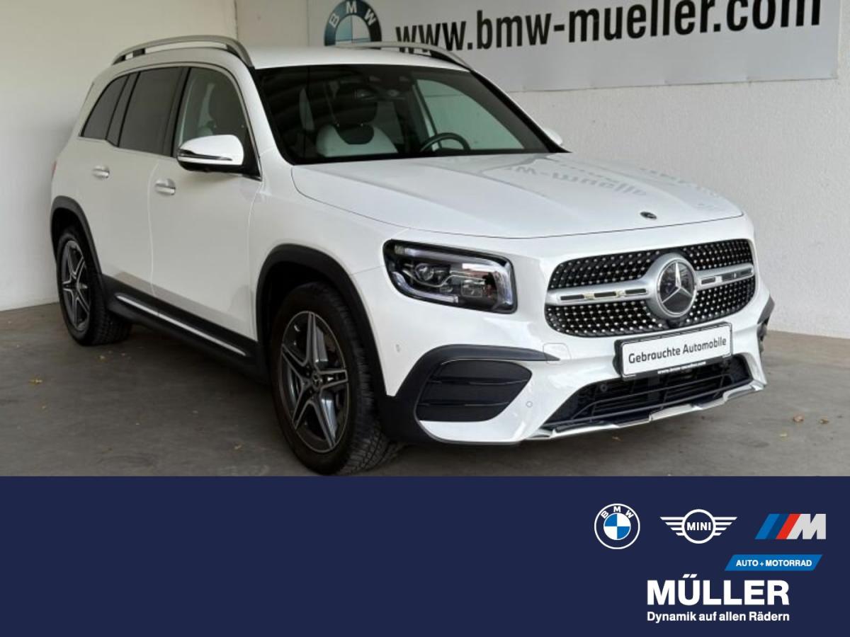 MERCEDES-BENZ GLB 250 in Weiß von vorne