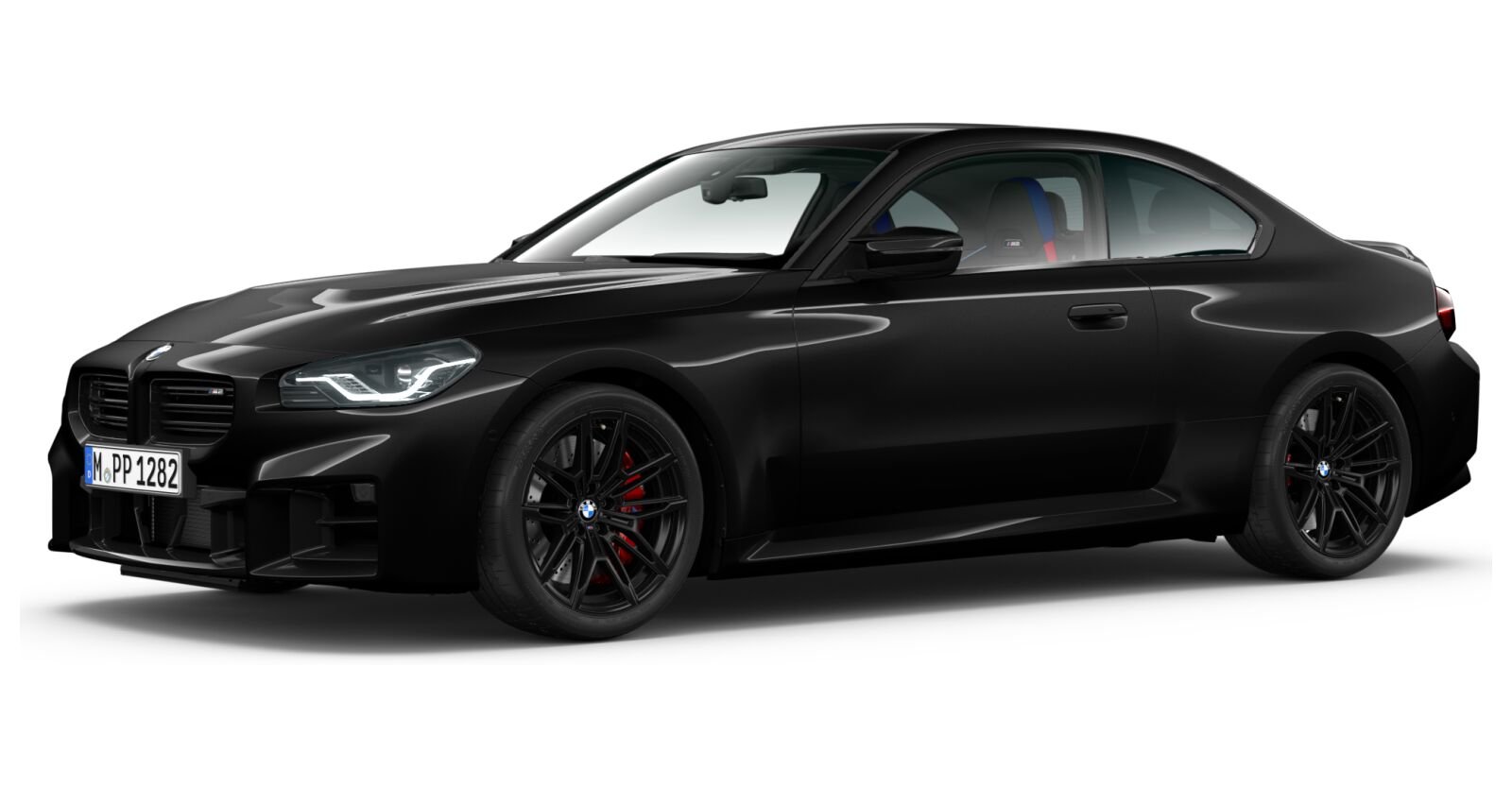BMW BMW M in Schwarz von vorne BMW BMW M in Schwarz von vorne