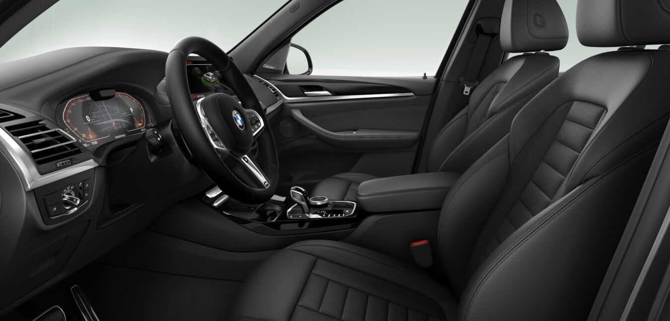 BMW BMW X im Innenraum seitlich