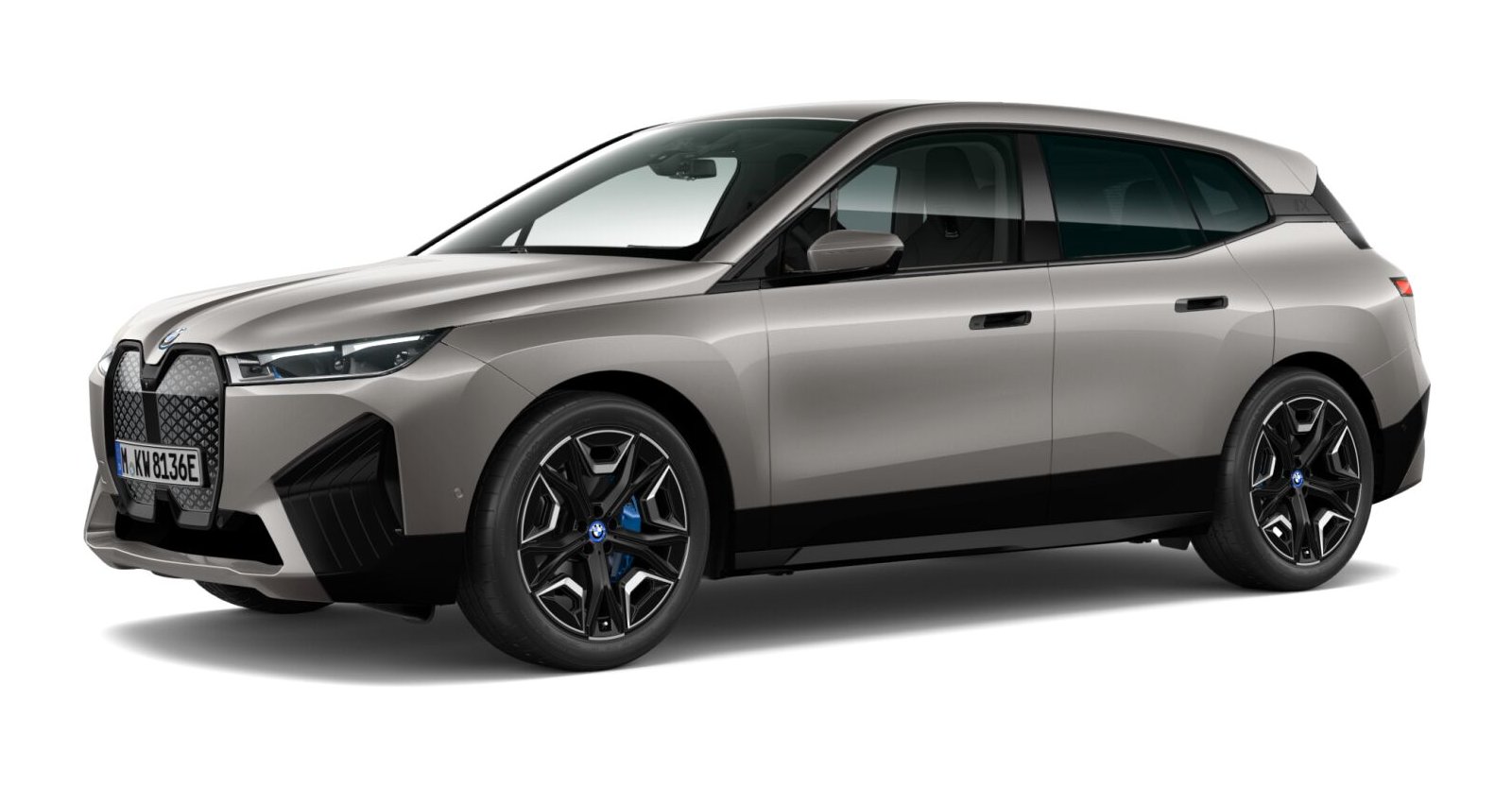 BMW BMW I in Grau von vorne BMW BMW I in Grau von vorne