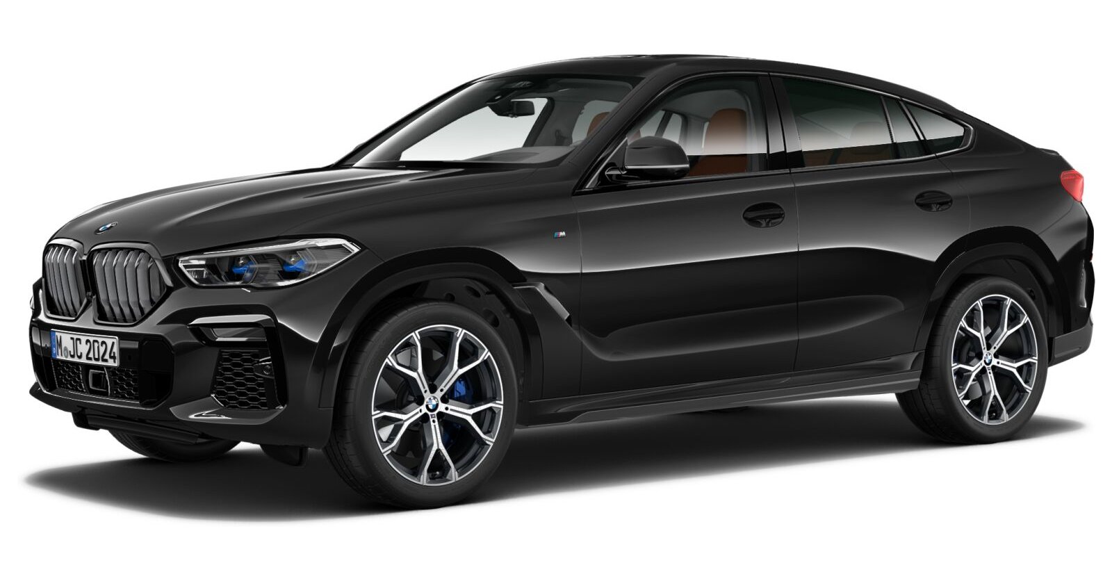 BMW BMW X in Schwarz von vorne