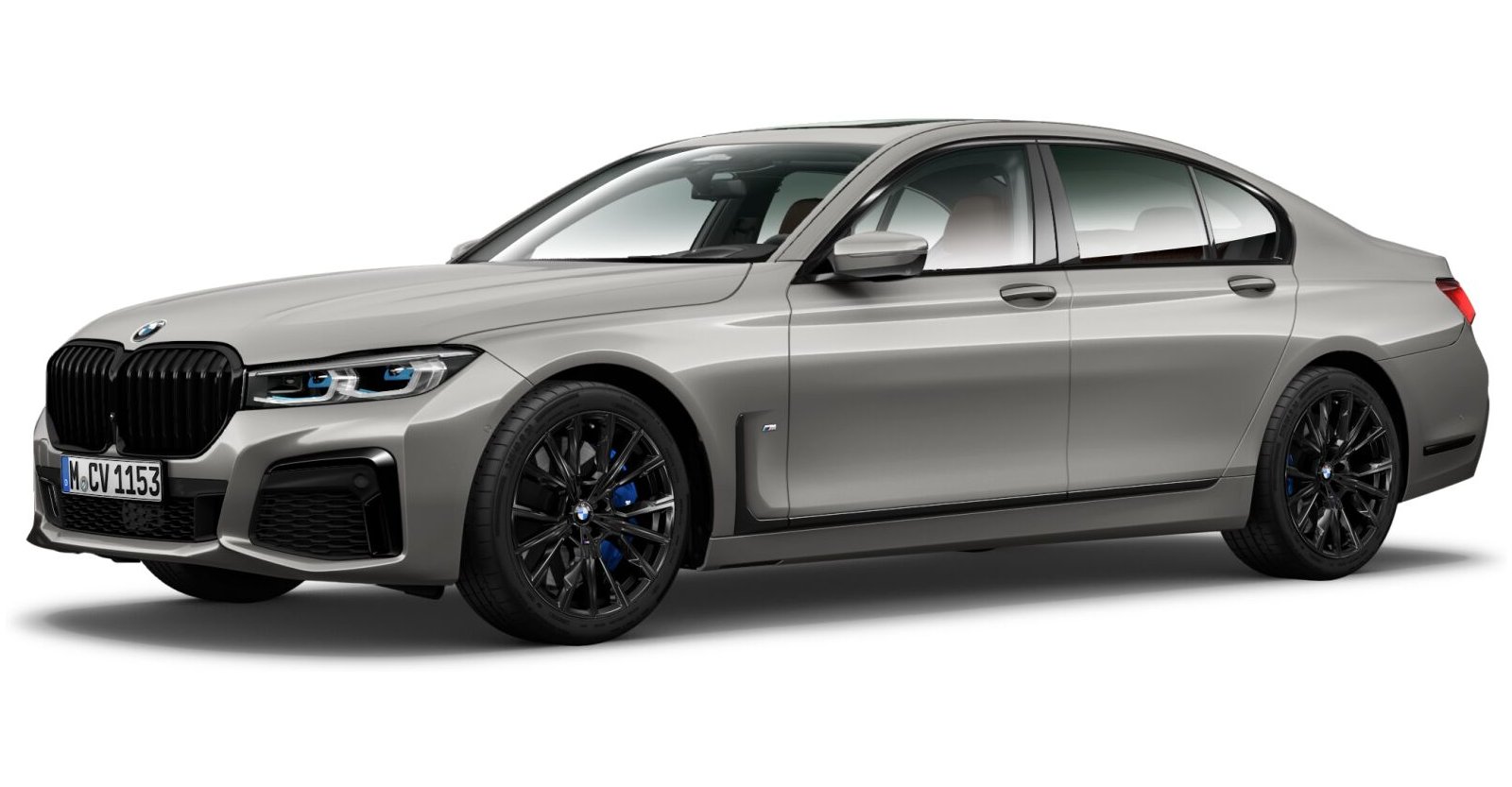 BMW BMW 7er in Grau von vorne BMW BMW 7er in Grau von vorne