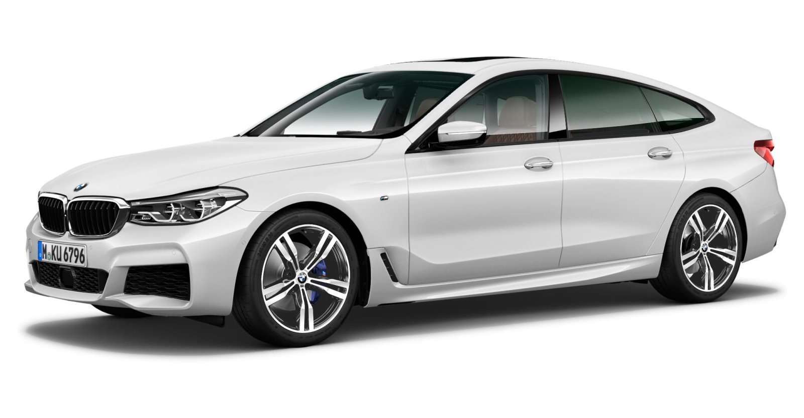 BMW BMW 6er in Weiß von vorne