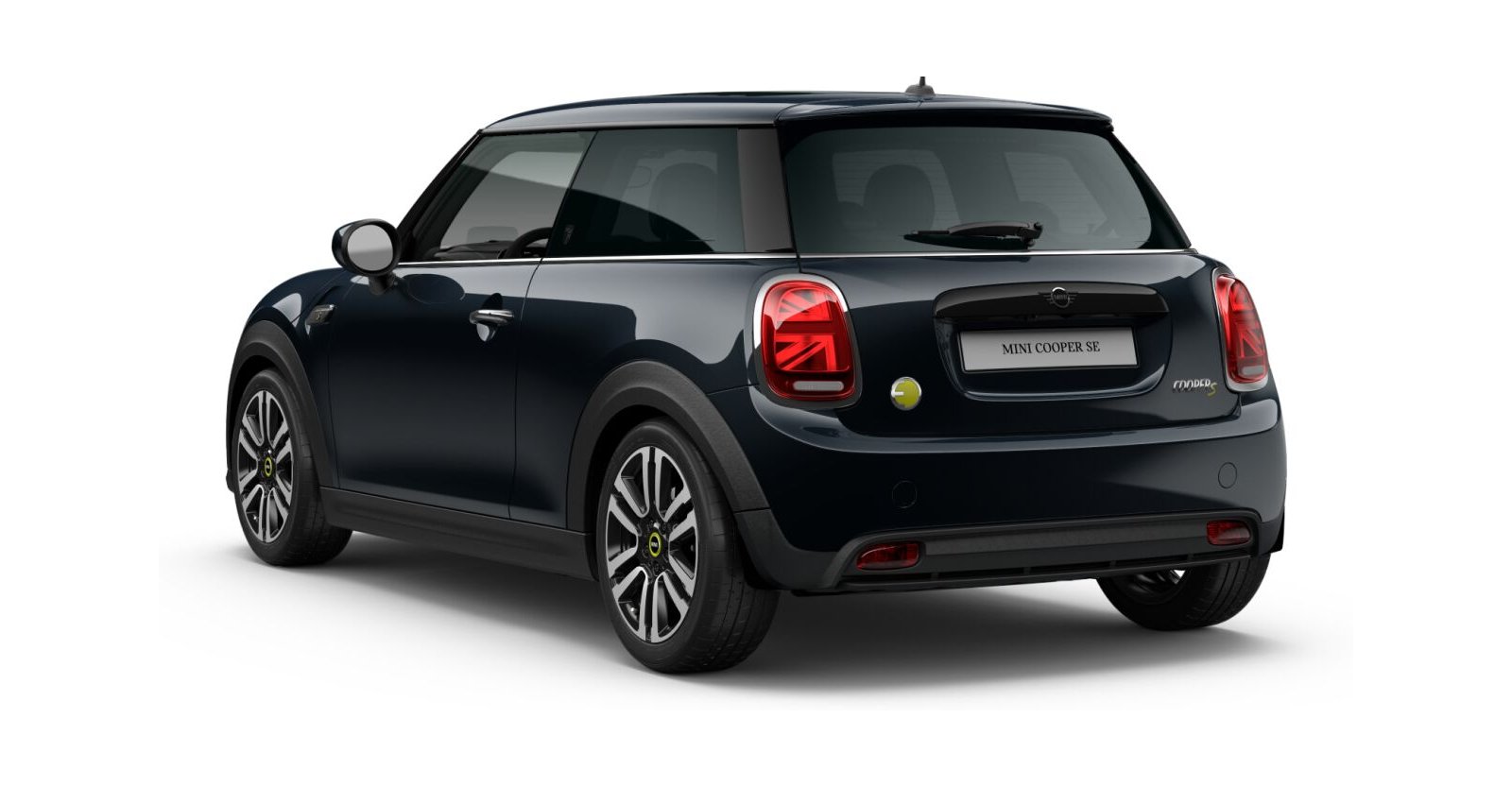 MINI MINI 3-Türer in Schwarz von hinten MINI MINI 3-Türer in Schwarz von hinten