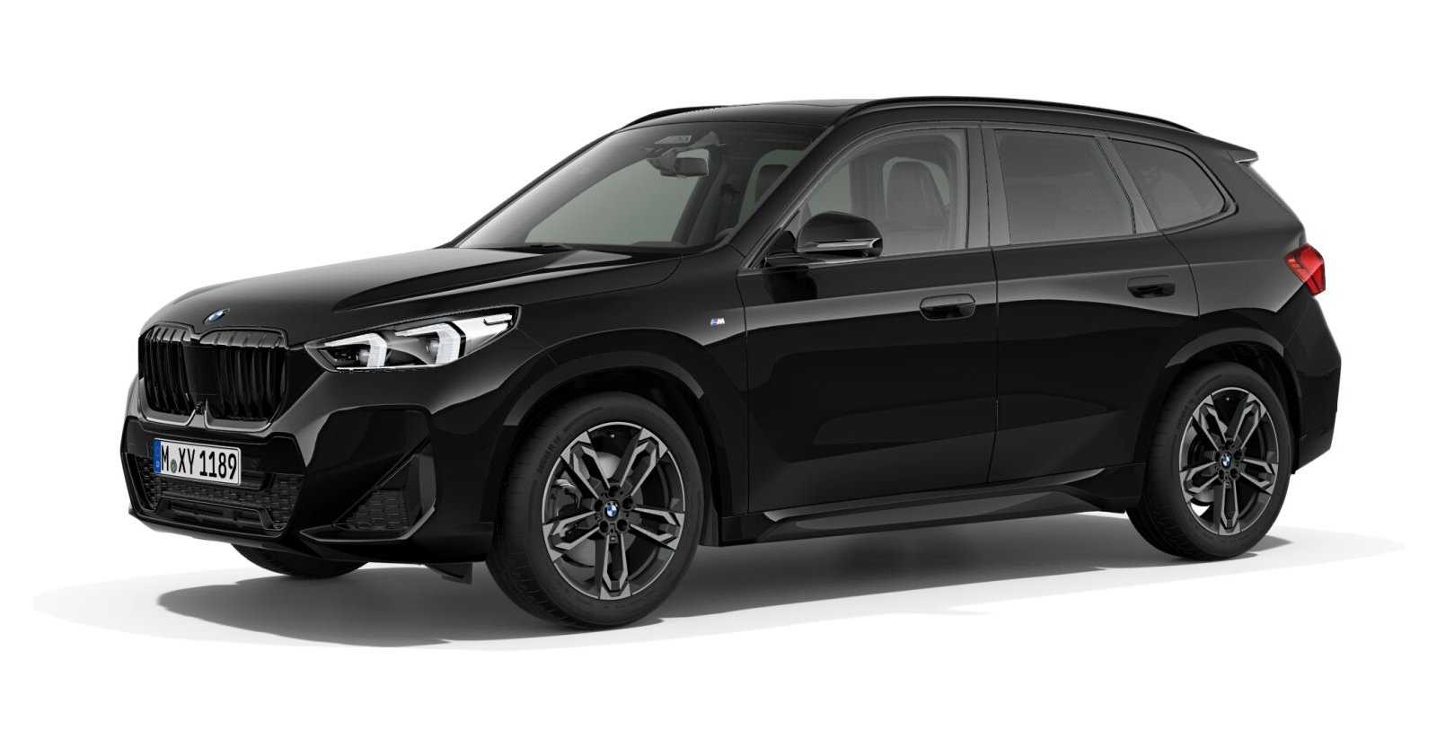 BMW BMW X in Schwarz von vorne
