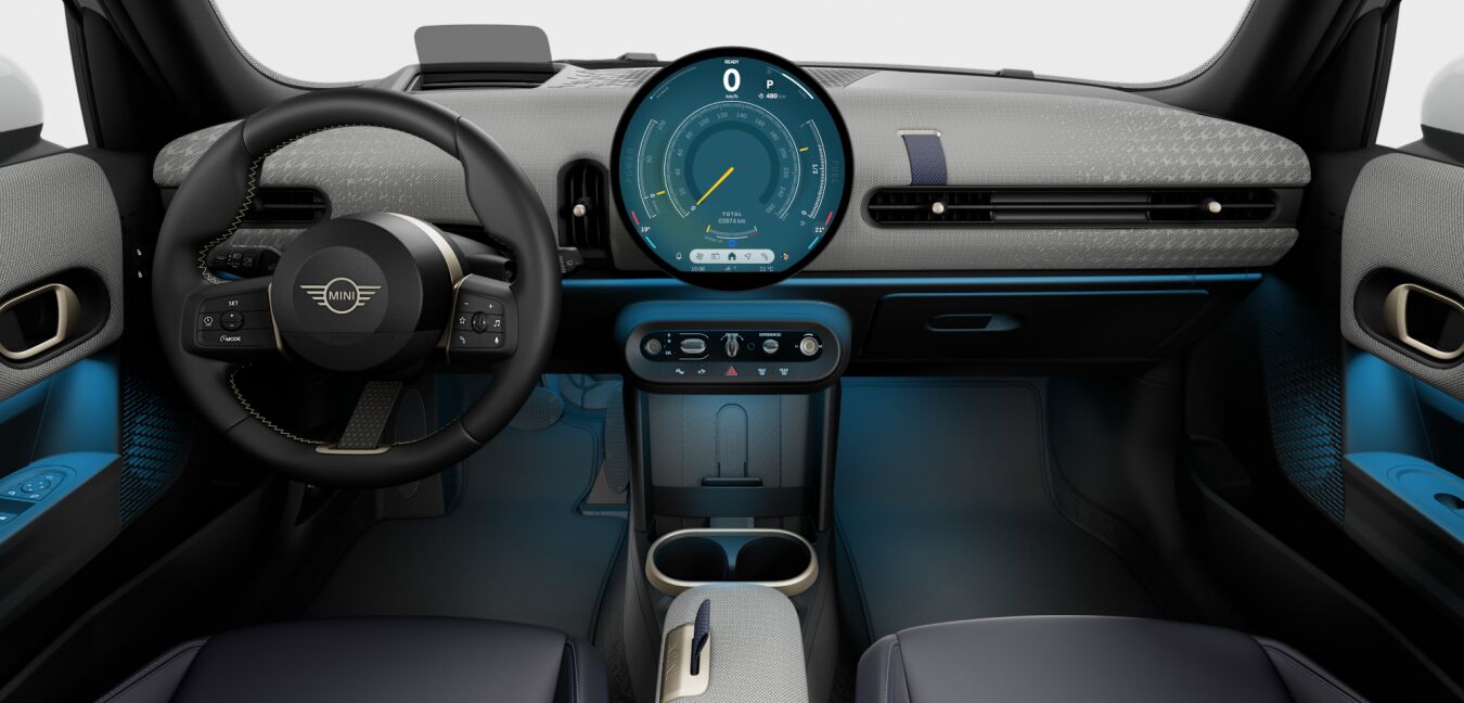 MINI MINI 3-Türer im Innenraum von vorne
