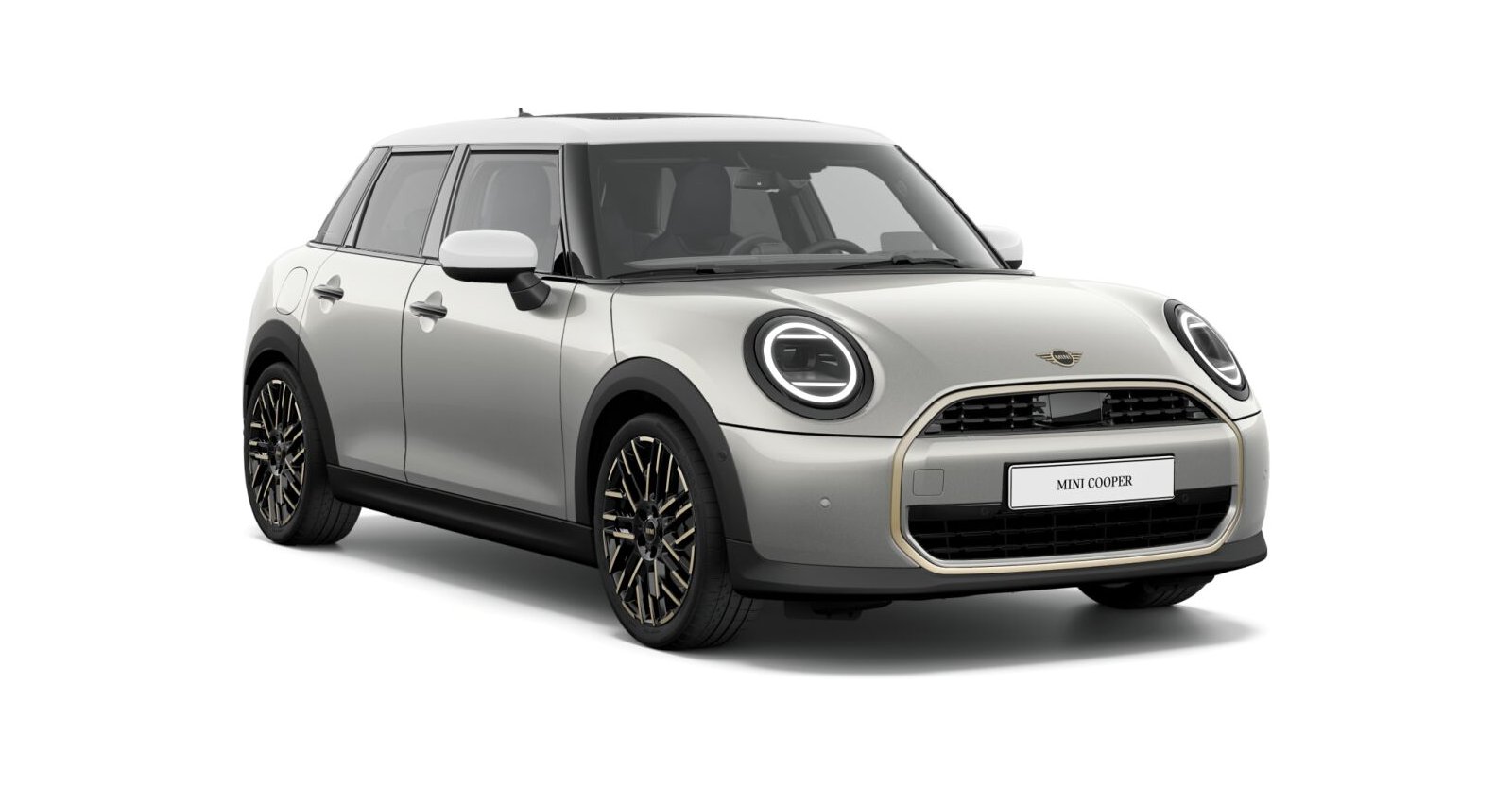 MINI Cooper C in Silber von vorne MINI Cooper C in Silber von vorne