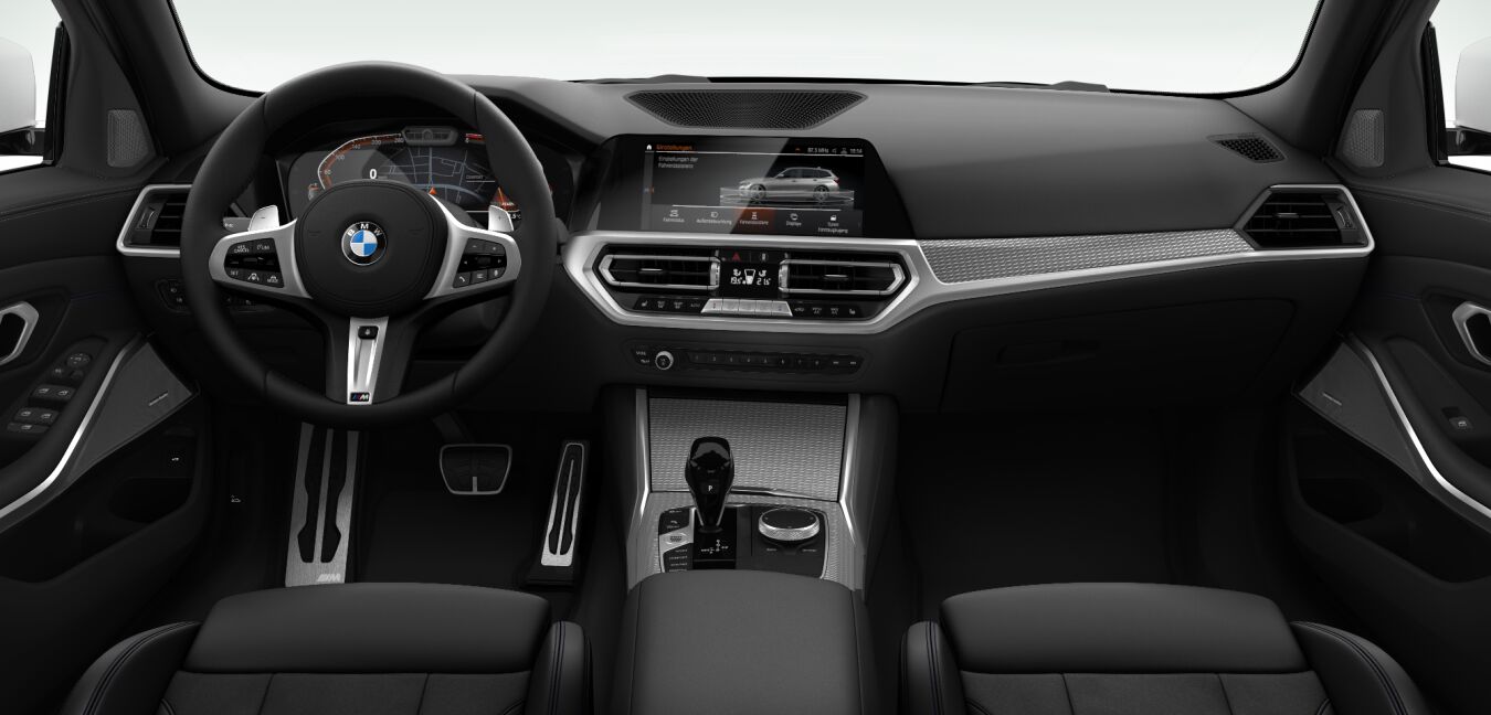 BMW BMW 3er im Innenraum von vorne BMW BMW 3er im Innenraum von vorne