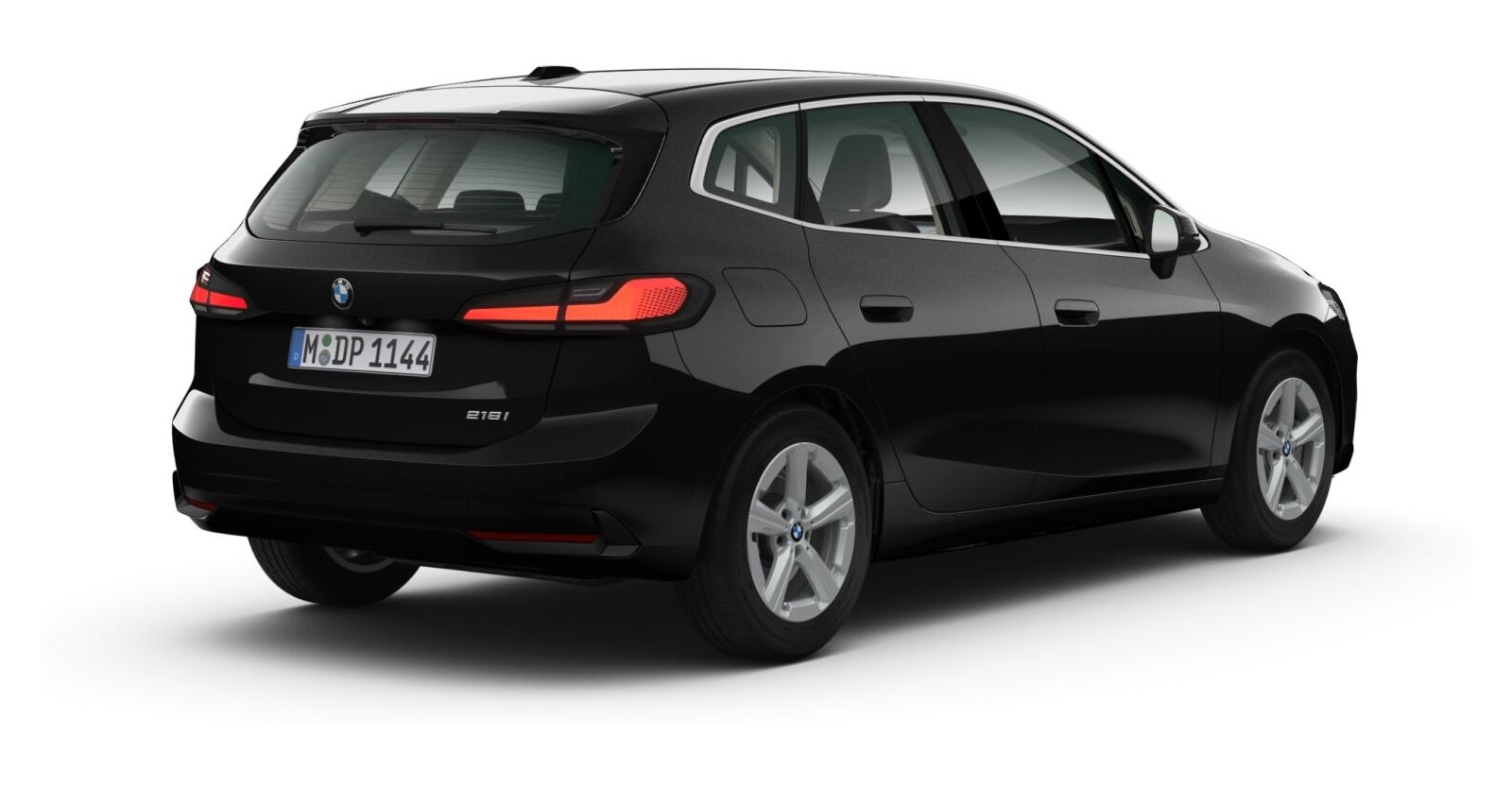 BMW BMW 2er in Schwarz von hinten BMW BMW 2er in Schwarz von hinten