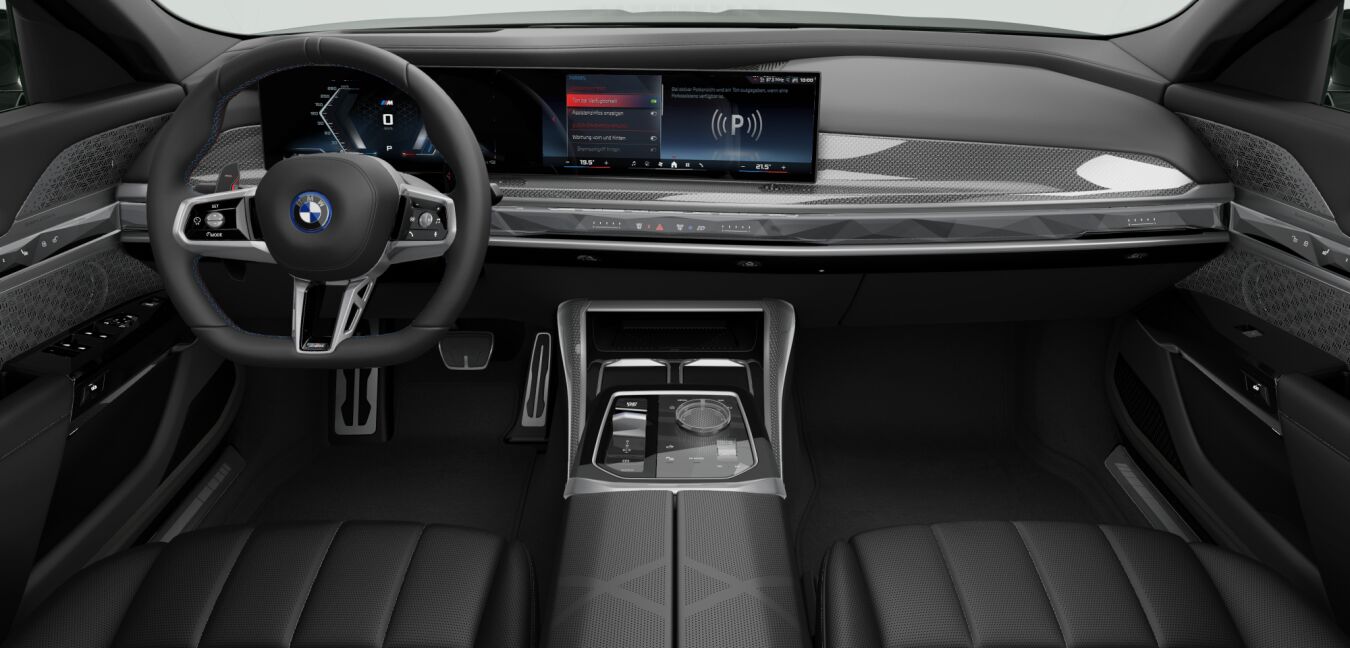 BMW BMW 7er im Innenraum von vorne BMW BMW 7er im Innenraum von vorne