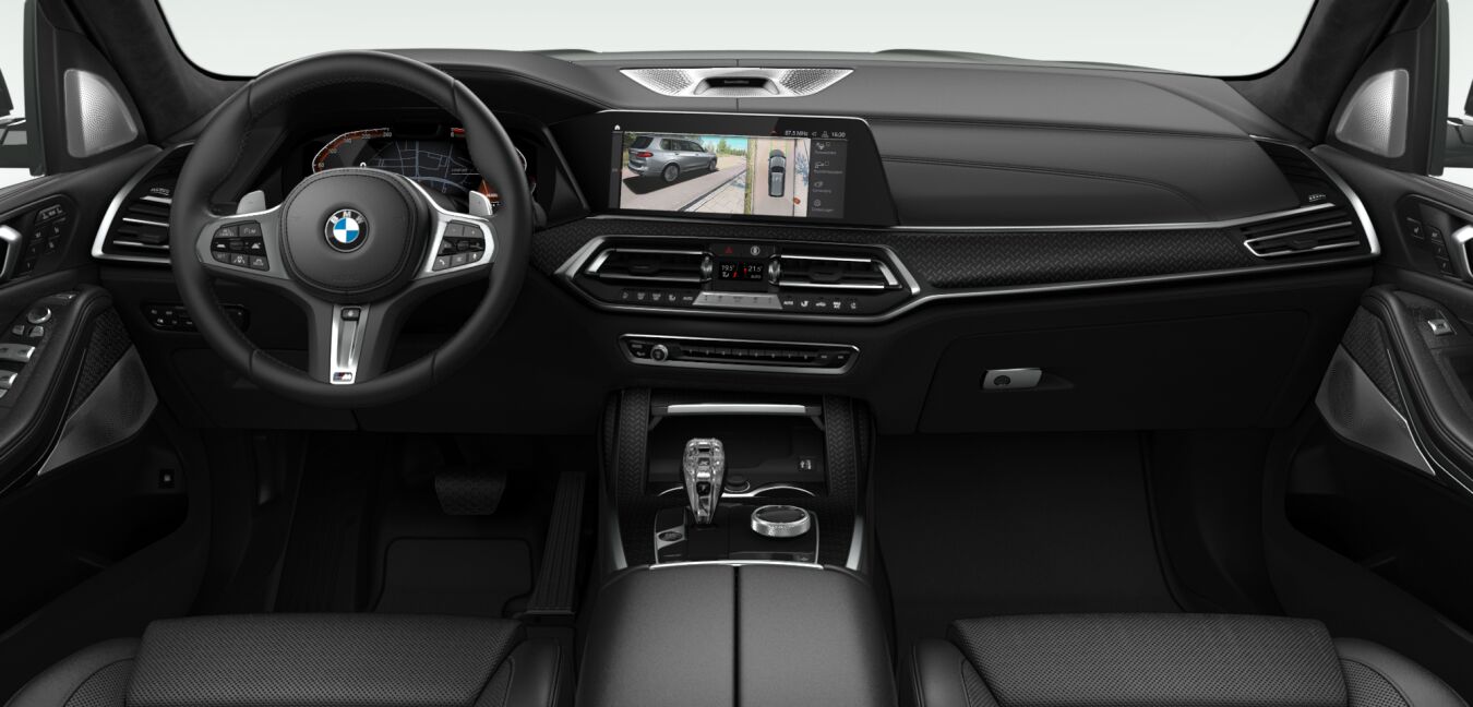 BMW BMW X im Innenraum von vorne