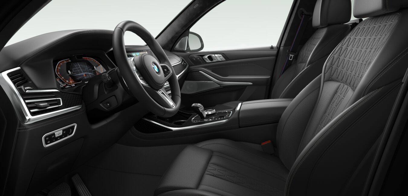 BMW BMW X im Innenraum seitlich