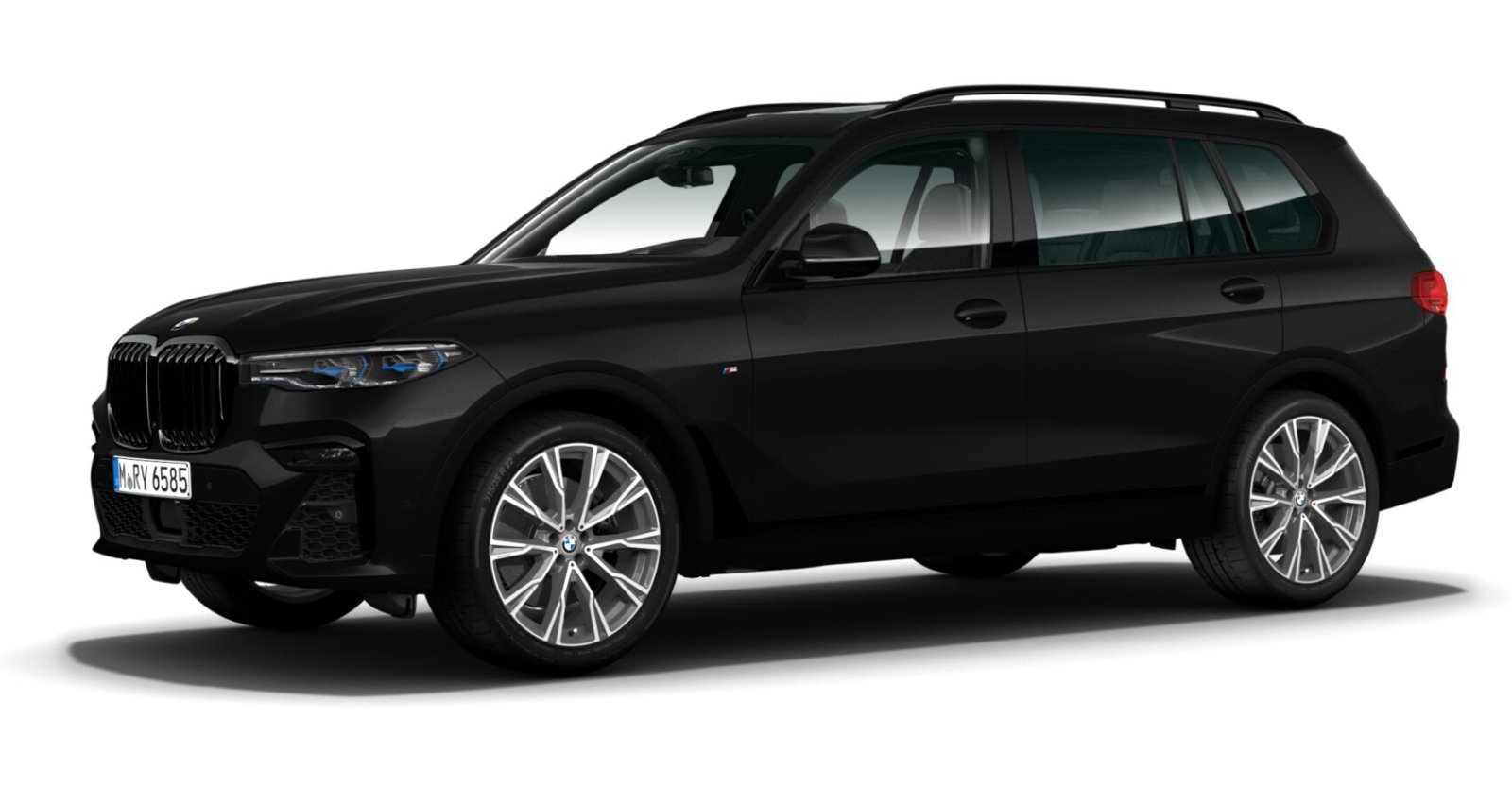 BMW BMW X in Schwarz von vorne